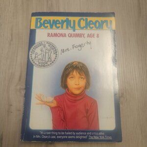 Ramona Quimby, Age 8 by Beverly Cleary (Paperback)